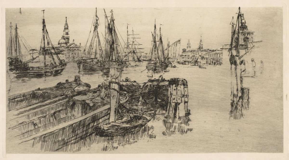 Shipping - On the Guidecca — Frank Duveneck