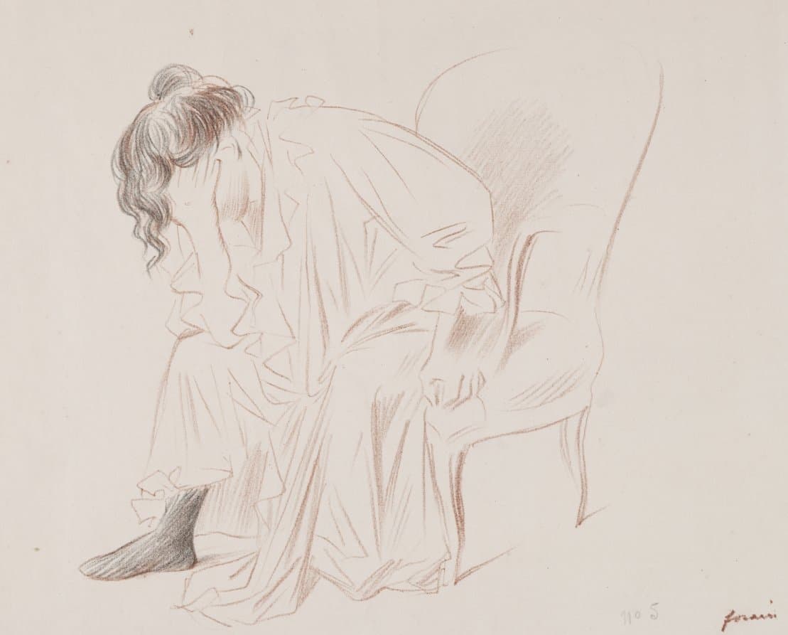 Woman Seated — Jean-Louis Forain