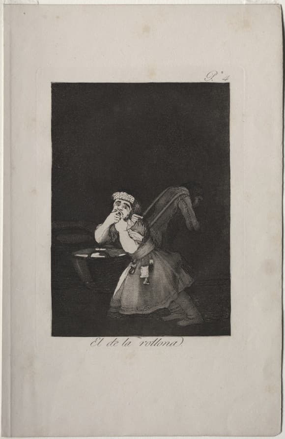 Nanny's Boy, Plate 4 — Francisco Goya