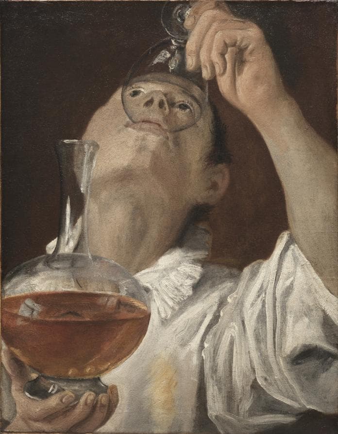 Boy Drinking — Annibale Carracci