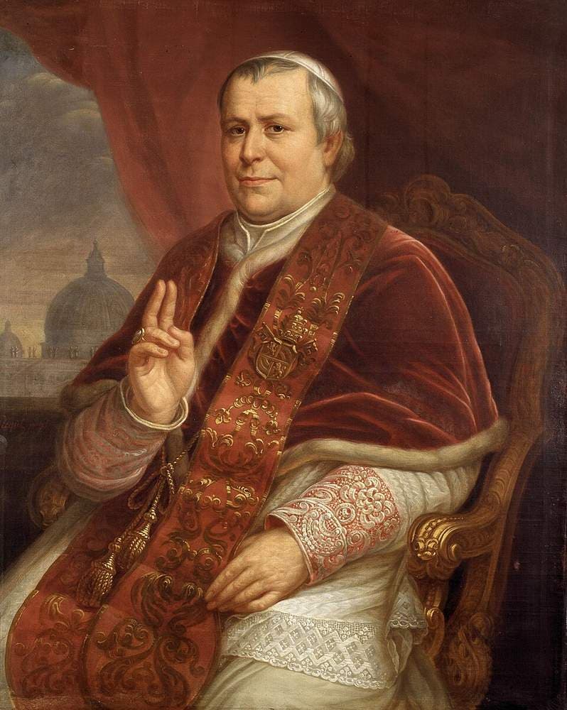 Portrait of Pope Pius IX — Charles Picqué