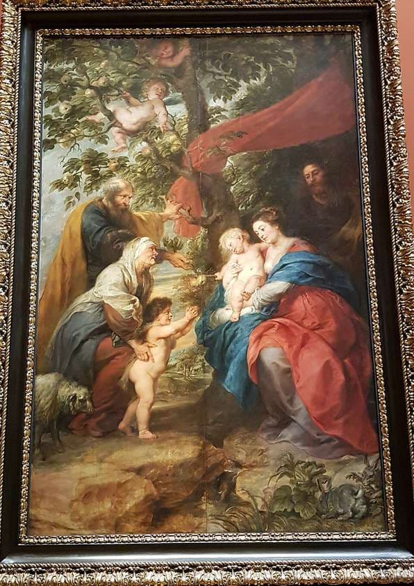 The Holy Family under the Apple Tree — Peter Paul Rubens