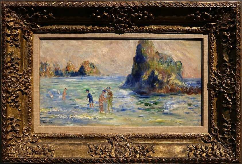 Moulin Huet Bay, Guernsey — Pierre-Auguste Renoir