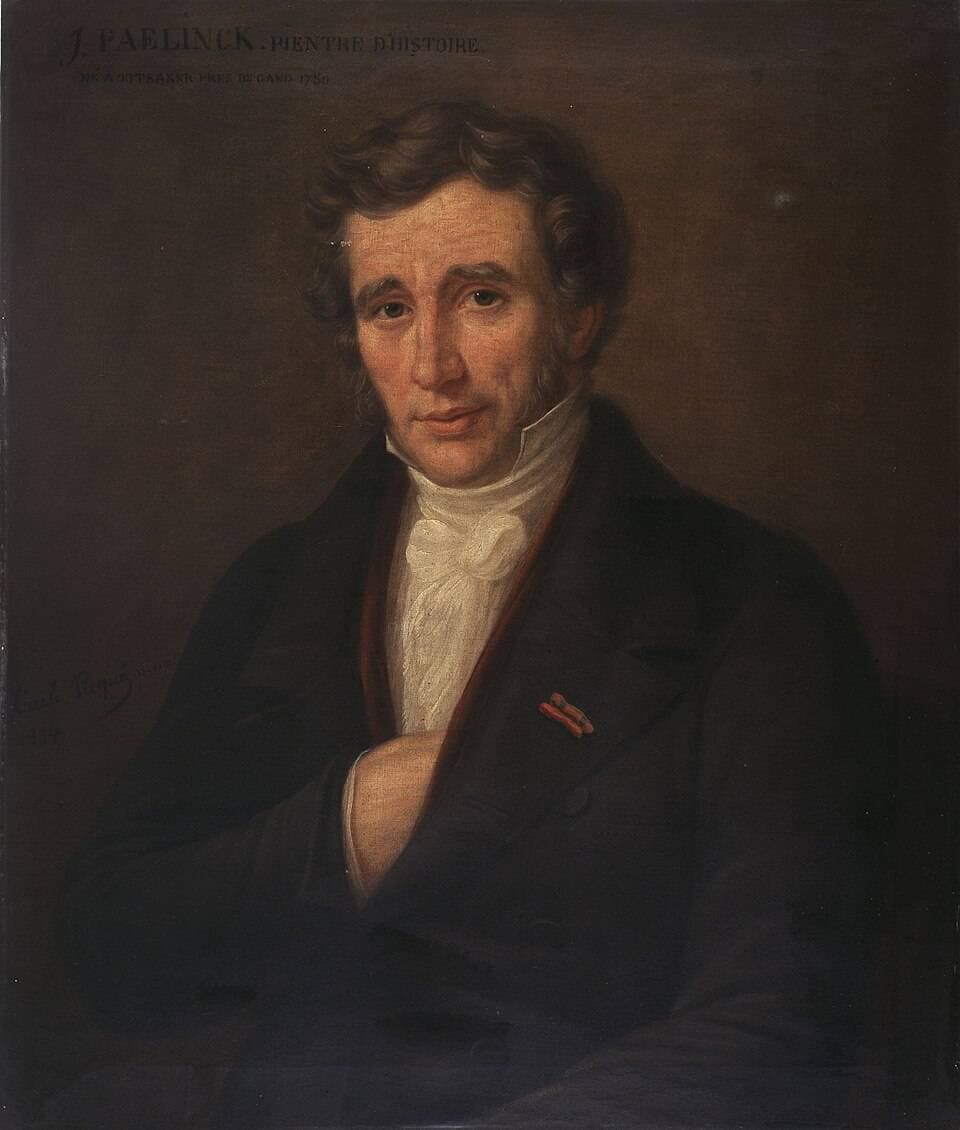 Portrait of the Artist Joseph Paelinck — Charles Picqué