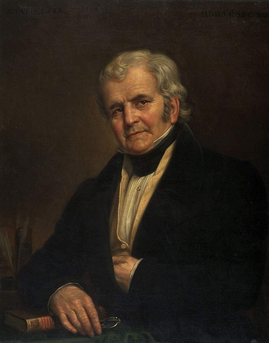 Portrait of Jean-Louis Van Aelbroeck, politician and agriculturalist — Charles Picqué