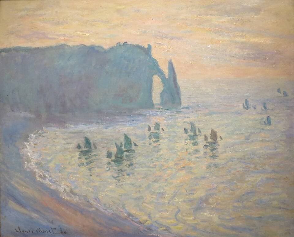Étretat — Claude Monet