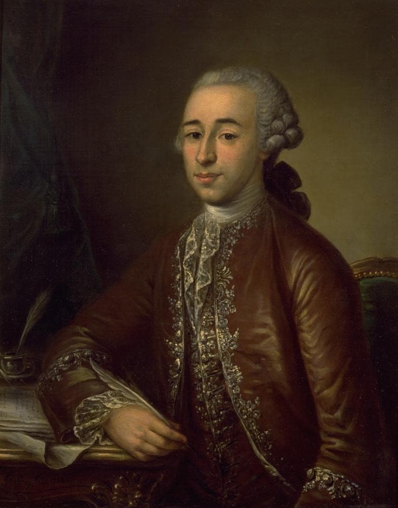 Portrait of Mozes Lopes Suasso (1737-1818) — Pierre Jouffroy