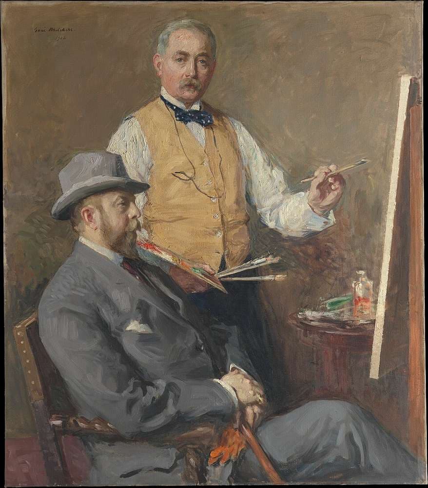 In the Studio (Gari Melchers and Hugo Reisinger) — Gari Melchers