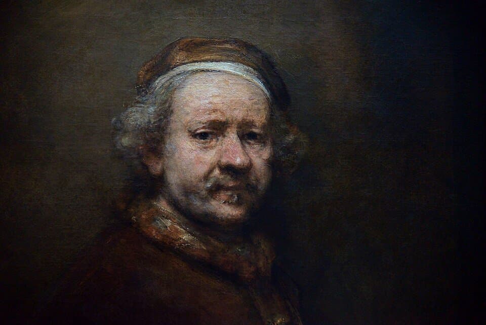 Self Portrait at the Age of 63 — Rembrandt van Rijn