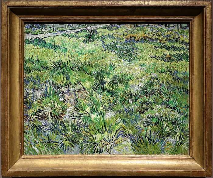 Long Grass with Butterflies — Vincent van Gogh