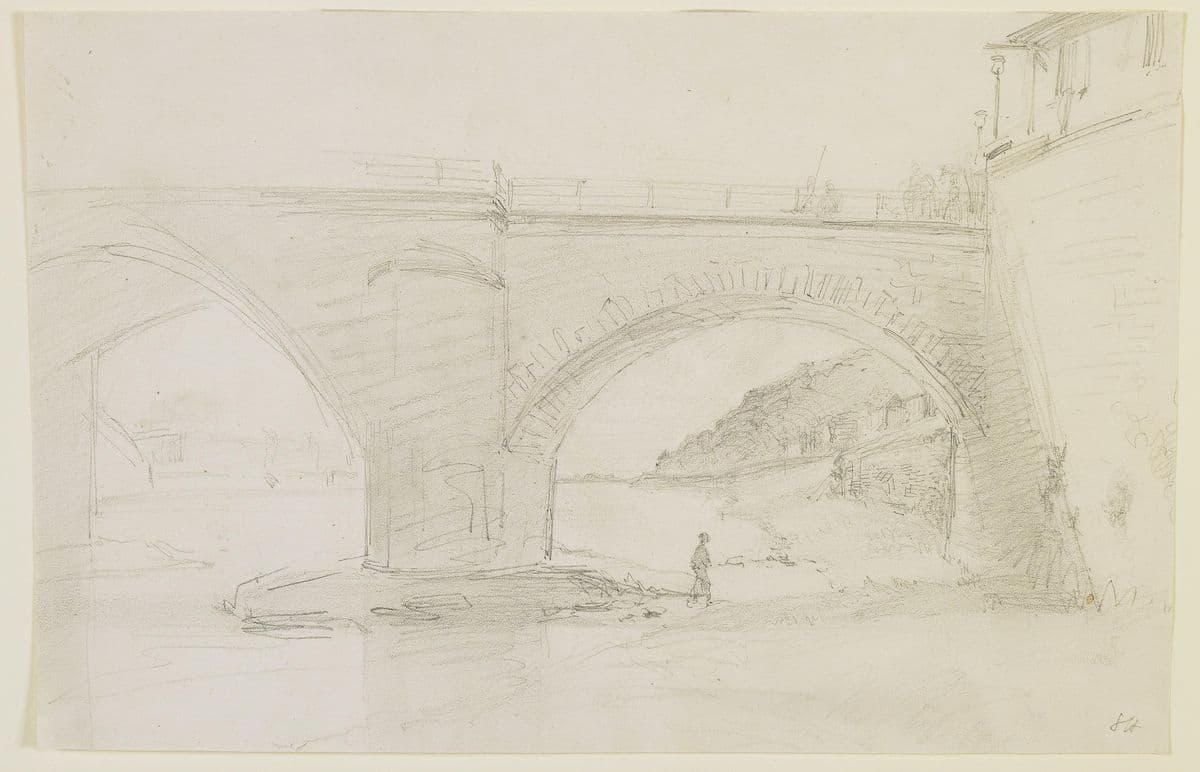 A Bridge — James Abbott McNeill Whistler