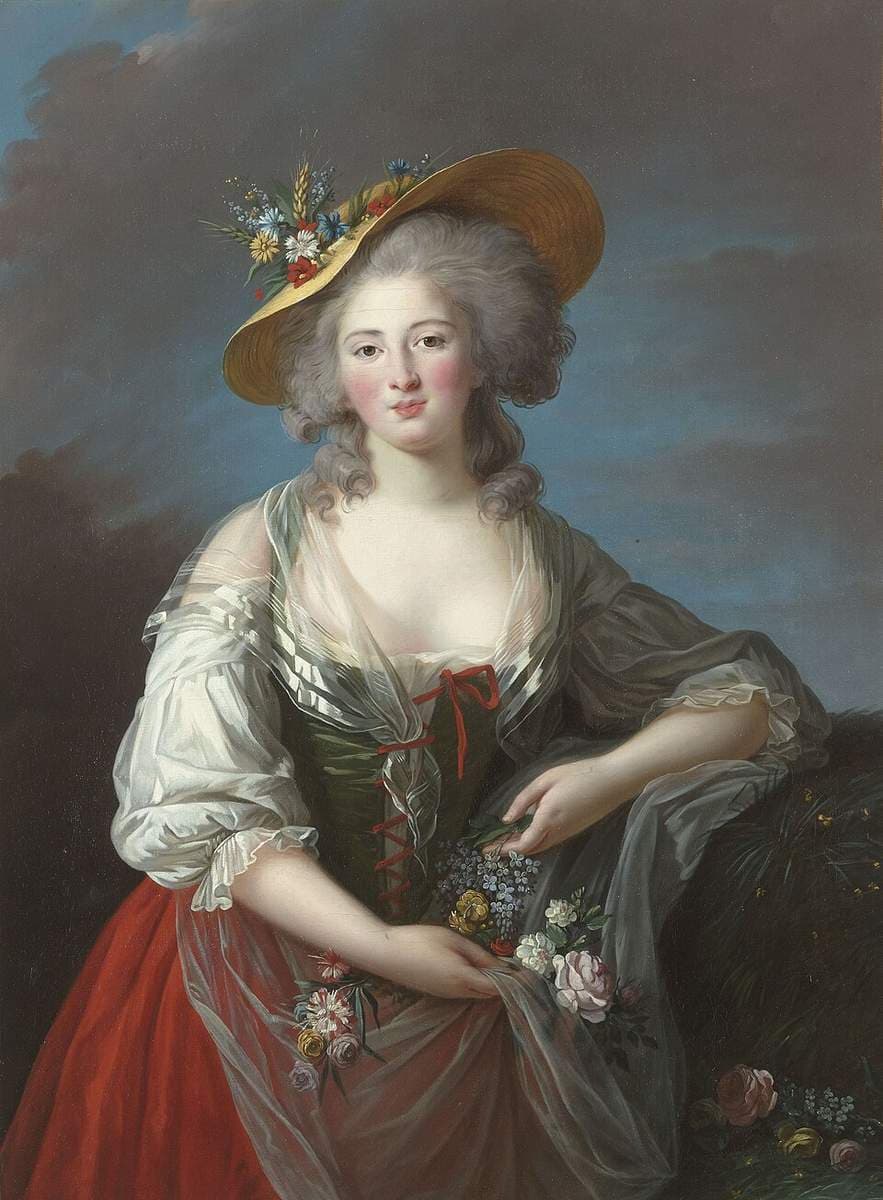 ELISABETH DE FRANCE, DITE MADAME ELISABETH (1764-1794) — Élisabeth Vigée Le Brun