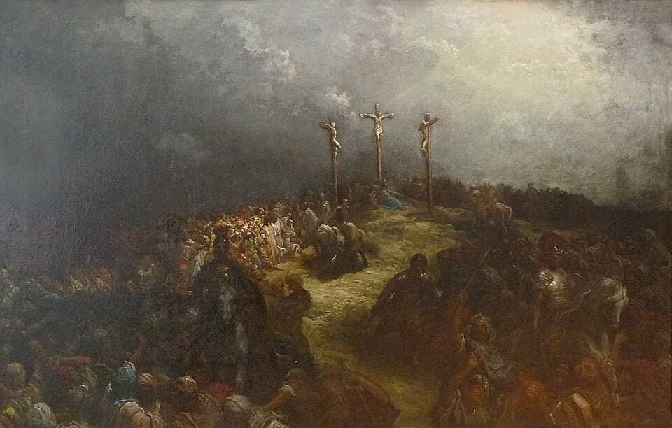 Le Calvaire ; La crucifixion (Titre attribué) — Gustave Doré