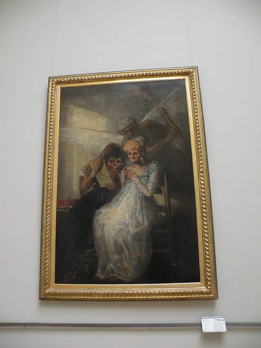 Les vieilles ou Le temps — Francisco Goya