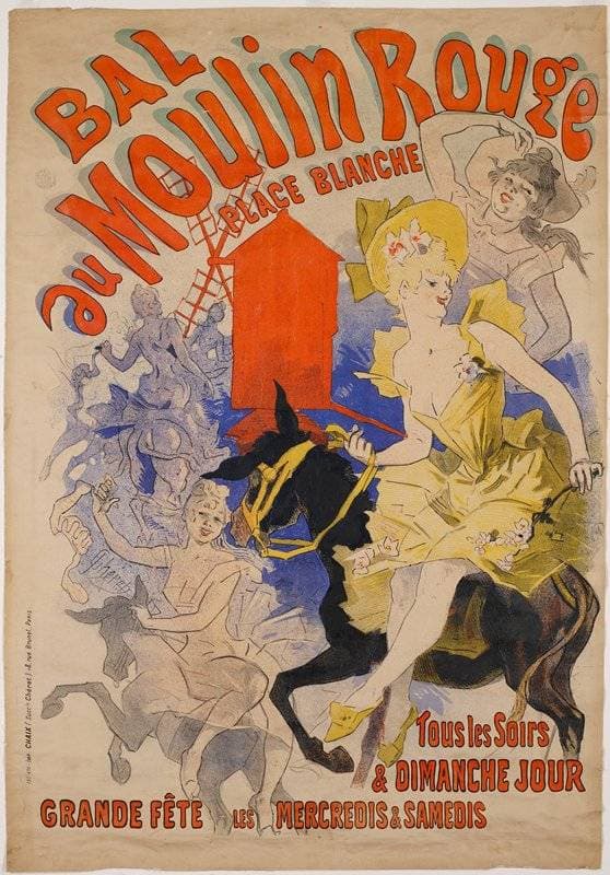 Bal au Moulin Rouge — Jules Chéret