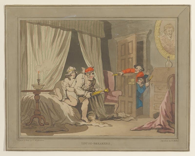 House Breakers — Thomas Rowlandson
