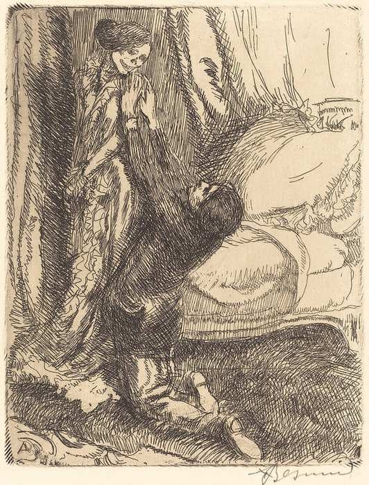 Coquette — Albert Besnard