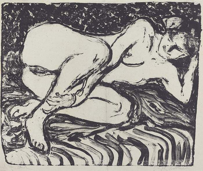 Reclining Nude — Ernst Ludwig Kirchner