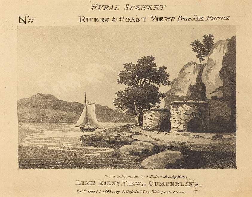 Lime Kilns, View in Cumberland — John Hassell