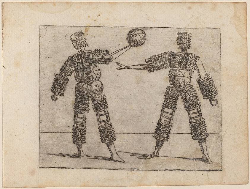 From "Bizzarie di varie Figure" — Giovanni Battista Bracelli