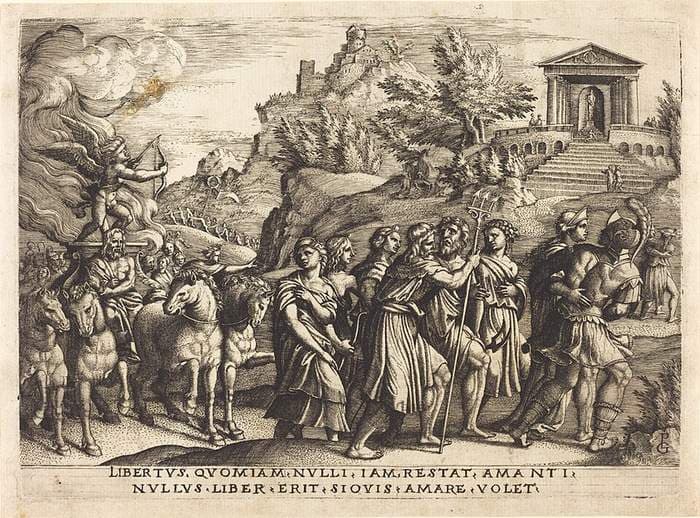 The Triumph of Love — Georg Pencz
