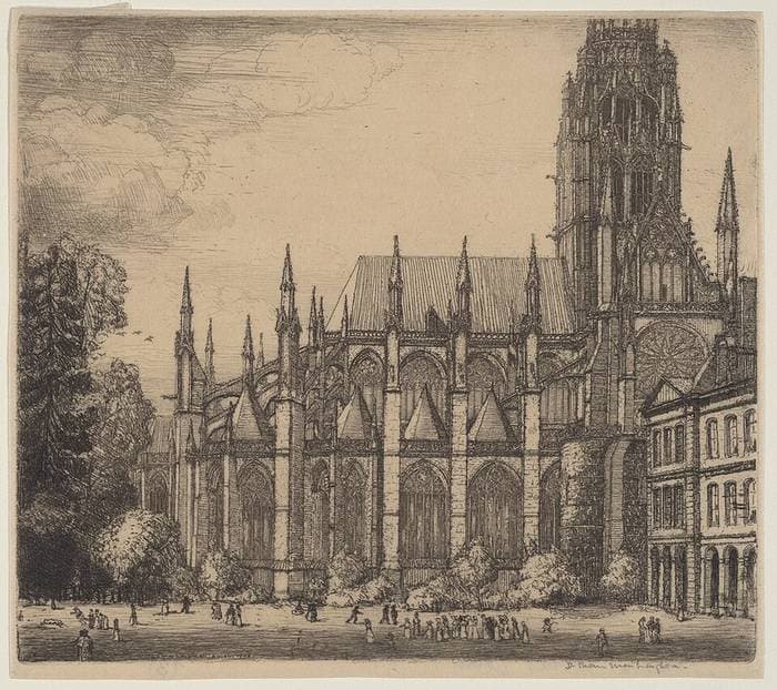 St. Ouen, Rouen — Donald Shaw MacLaughlan