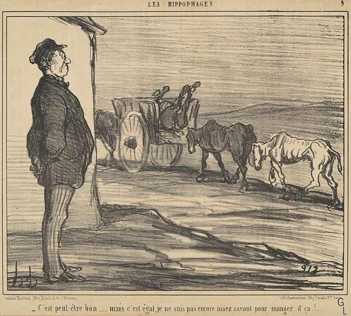 C'est peut-être bon ... — Honoré Daumier