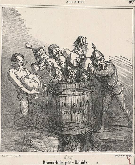 Renouvelé des petites Danaides — Honoré Daumier