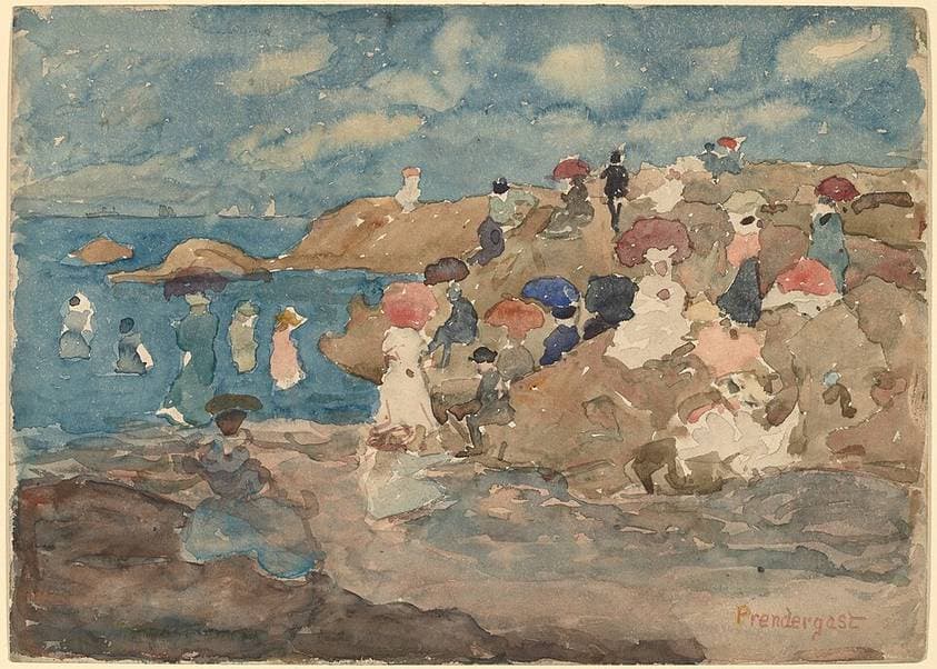 Revere Beach — Maurice Prendergast