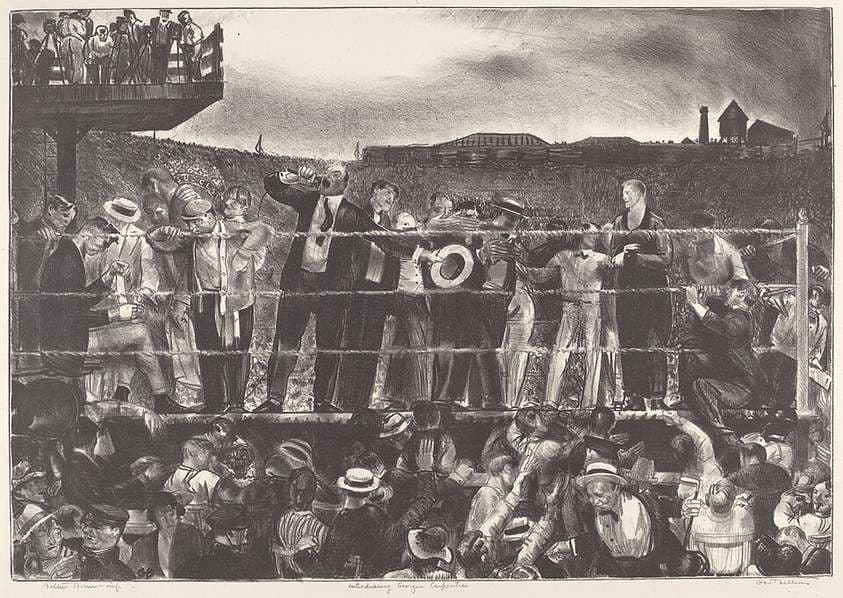 Introducing Georges Carpentier — George Bellows