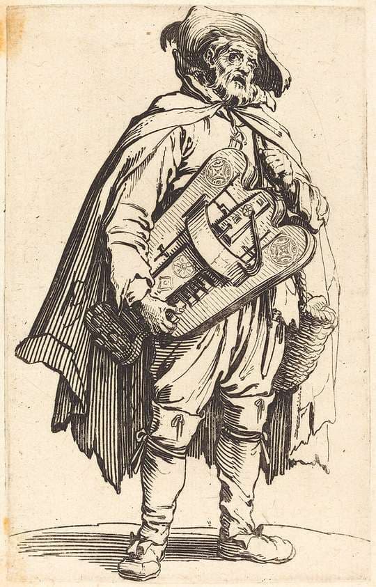The Hurdy-Gurdy Player — Jacques Callot