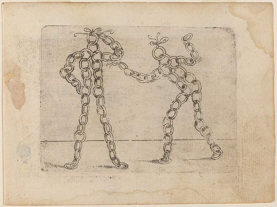From "Bizzarie di varie Figure" — Giovanni Battista Bracelli