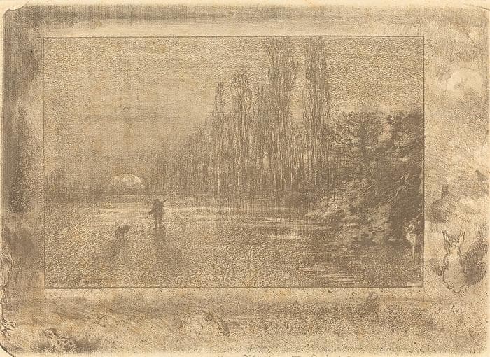 Le Petit Chasseur (Little Hunter) — Félix-Hilaire Buhot