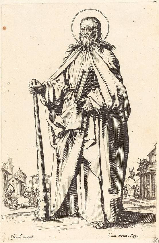 Saint James the Less — Jacques Callot