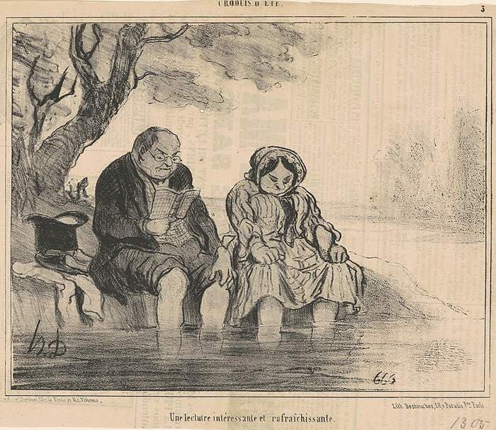 Une lecture intéressante et rafraichissante — Honoré Daumier