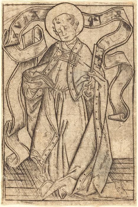 Saint Peter — Israhel van Meckenem