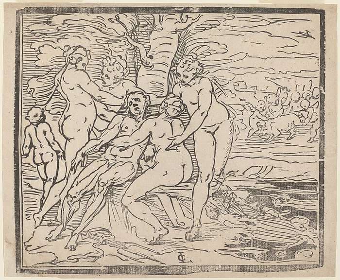 Death of Adonis — Luca Cambiaso