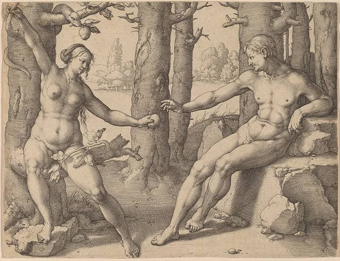 The Fall of Man — Lucas van Leyden