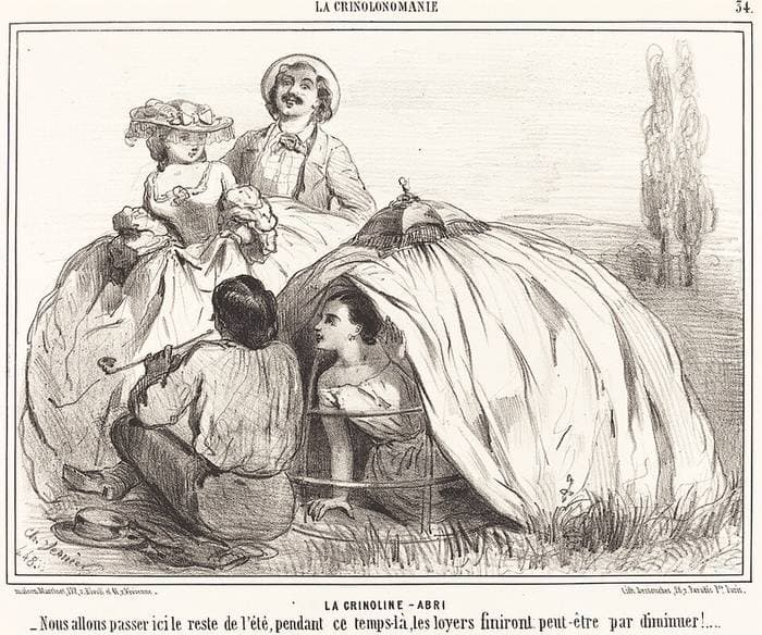 La Crinoline-Abri — Charles Vernier
