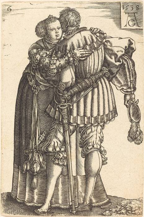 Large Wedding Dancers — Heinrich Aldegrever