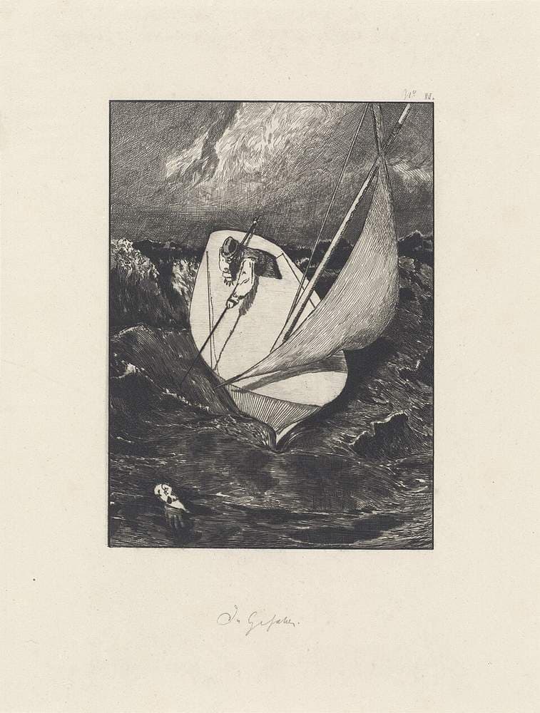 Rescue (Rettung) — Max Klinger