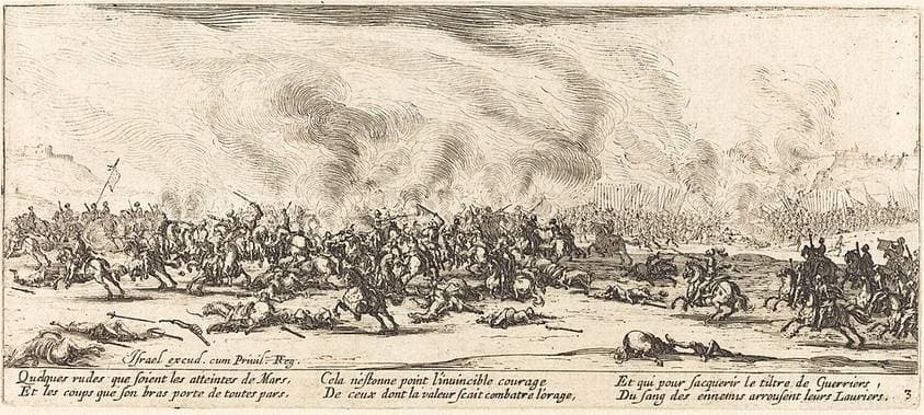 The Battle — Jacques Callot