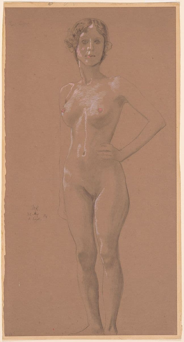 Standing Nude — Max Klinger