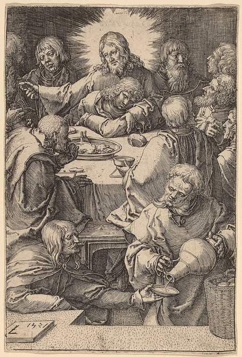 The Last Supper — Lucas van Leyden