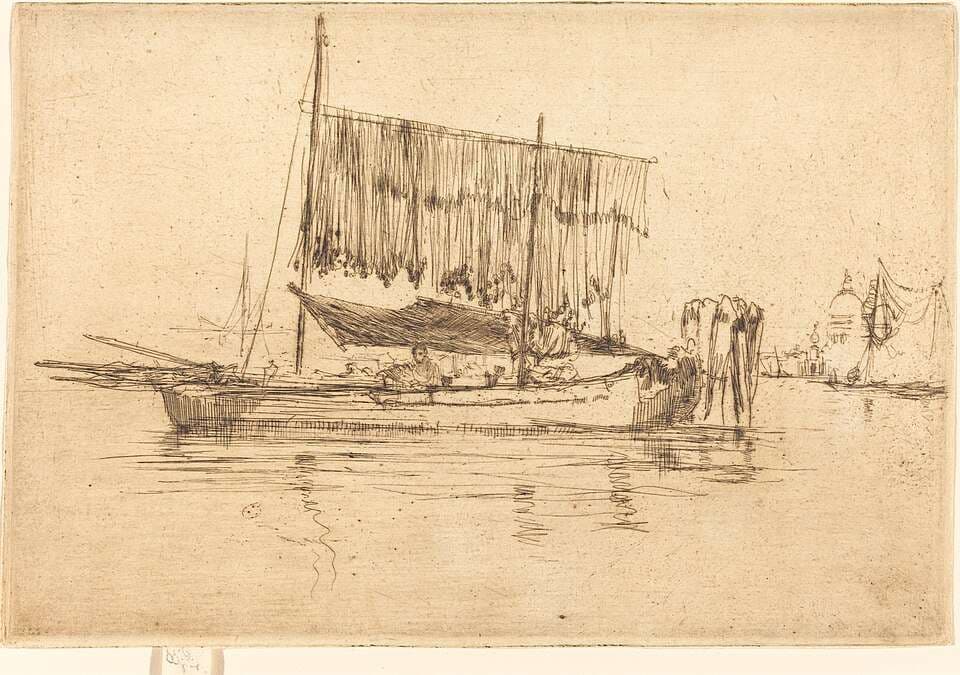 Fishing-Boat — James Abbott McNeill Whistler