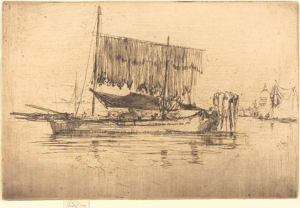 Fishing-Boat — James Abbott McNeill Whistler
