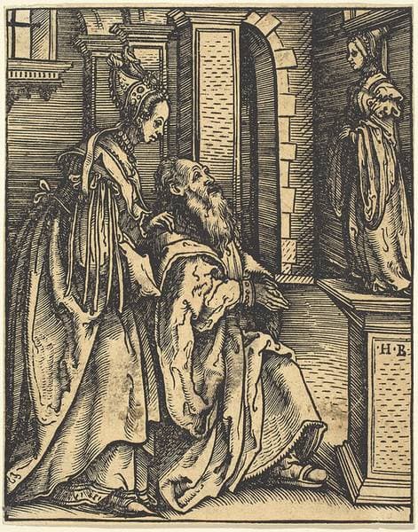 Solomon's Idolatry — Hans Burgkmair