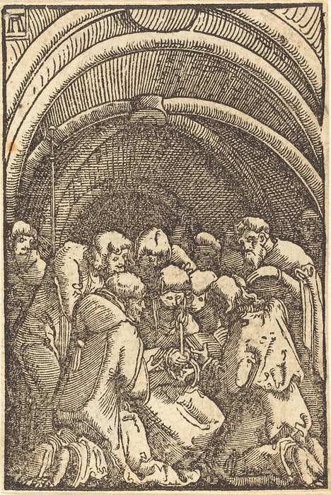 The Death of the Virgin — Albrecht Altdorfer