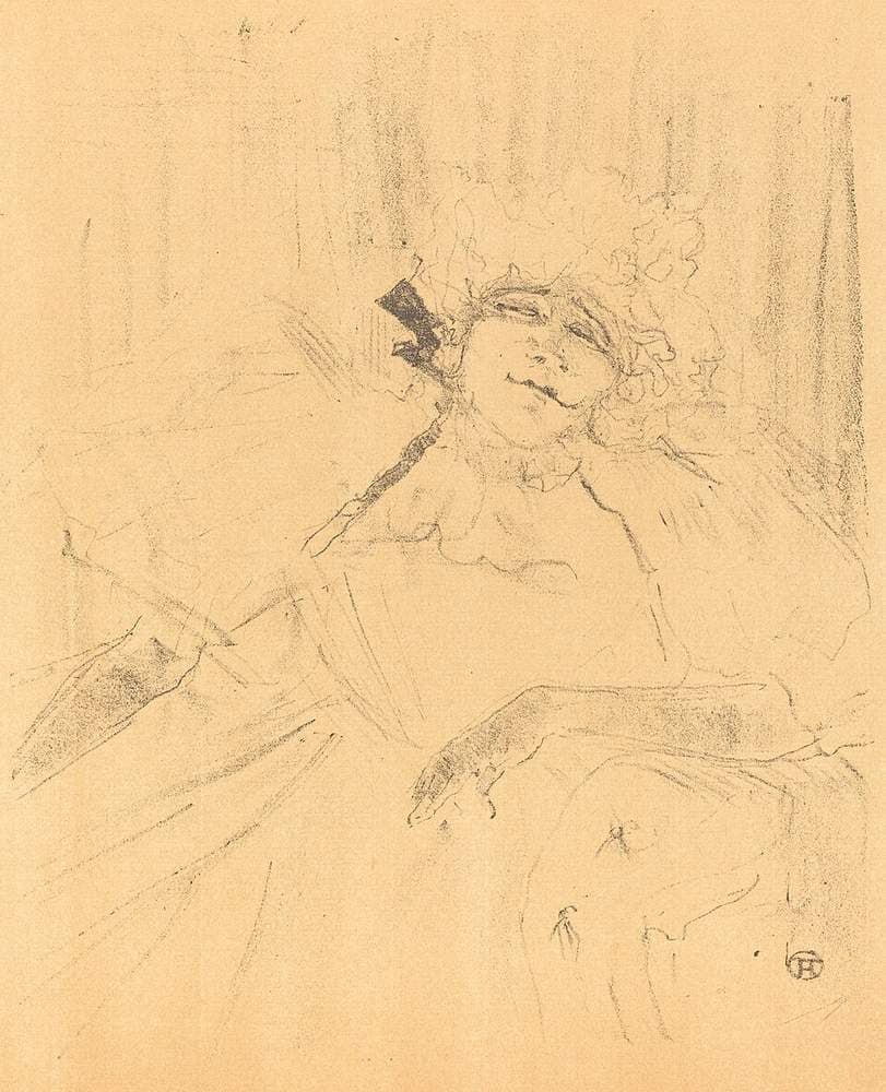 Old Song (Chanson ancienne) — Henri de Toulouse-Lautrec