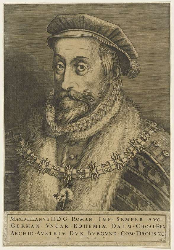 Maximilian II, Roman Emperor — Martino Rota